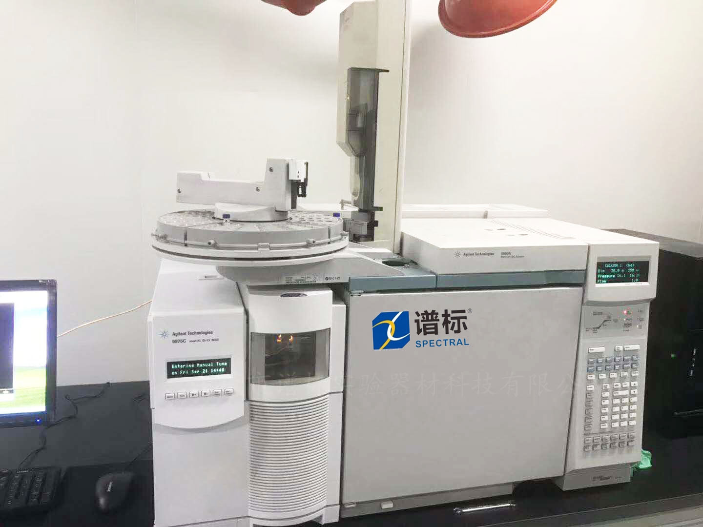 湖北某大型檢測集團(tuán)購買我司兩臺(tái)安捷倫 GCMS 6890N-5975C
