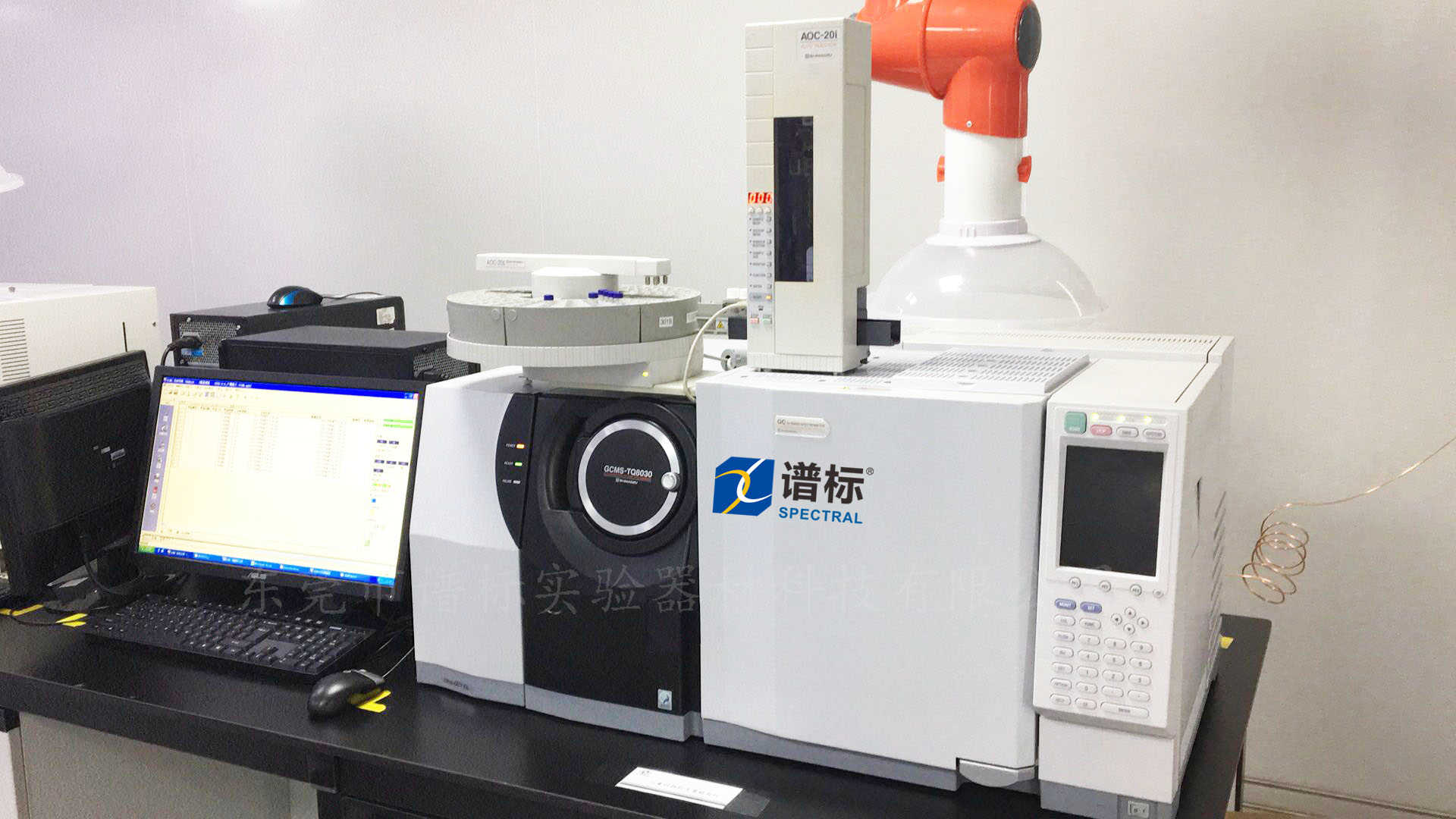 汕頭某大型第三方檢測(cè)購(gòu)買我司二手島津三重四極桿氣質(zhì)聯(lián)用儀GCMSMS