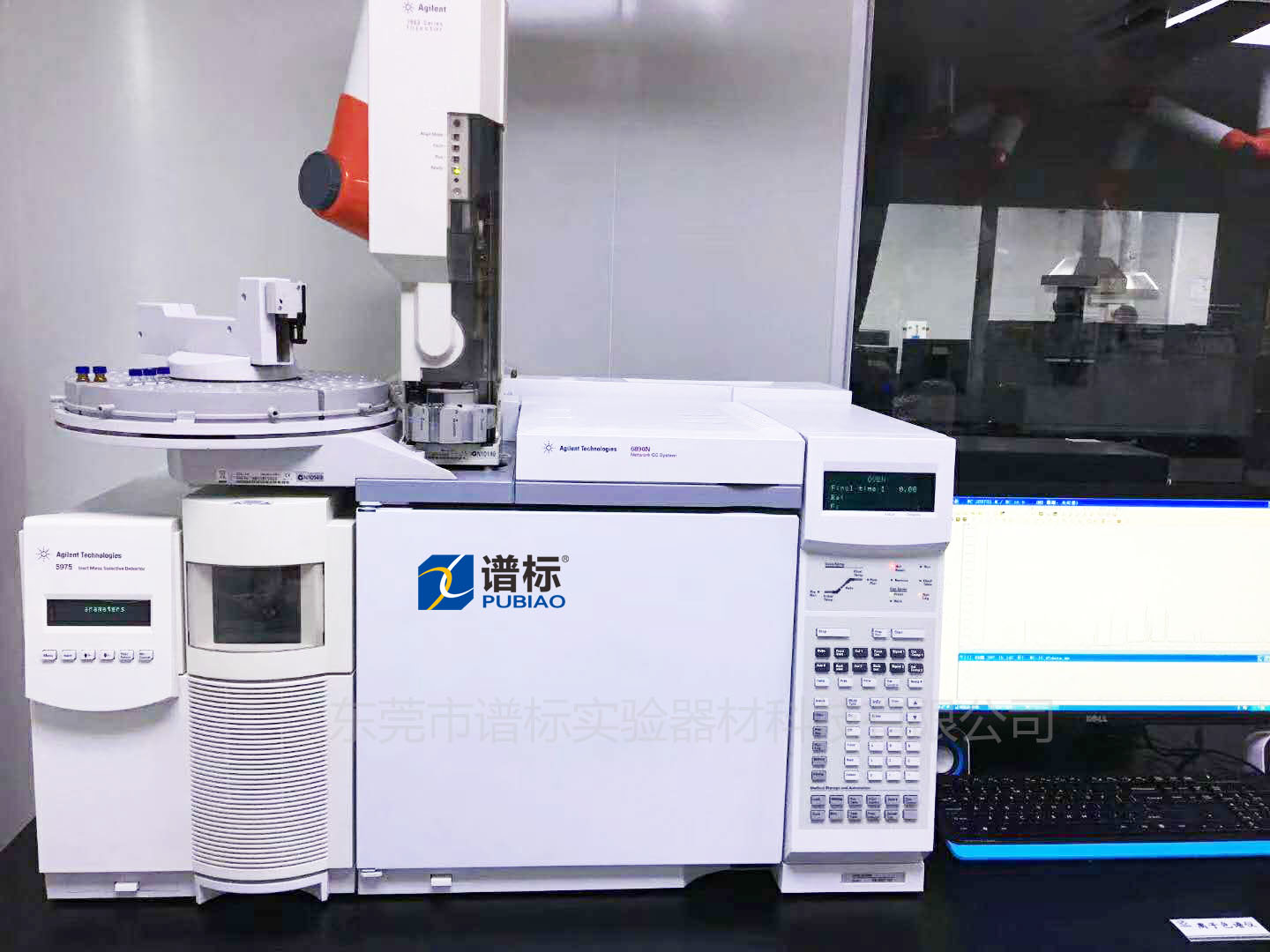 7月6日汕頭某檢測公司租賃安捷倫二手GCMS 6890-5975 /時間快、操作便捷