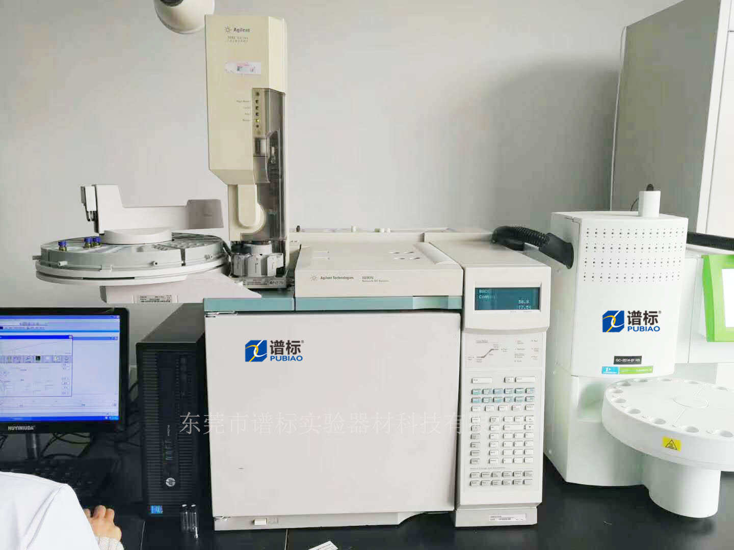 8月6日，寧夏某大型檢測集團(tuán)購買我司安捷倫氣相色譜（GC）6890N＋FID＋ECD＋7689盤塔