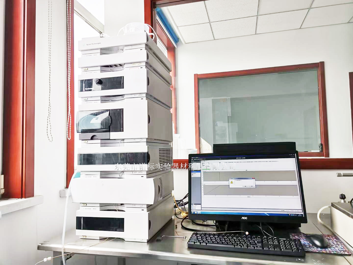 液相色譜儀HPLC 1200+VWD在河北某生物公司安裝通過(guò)