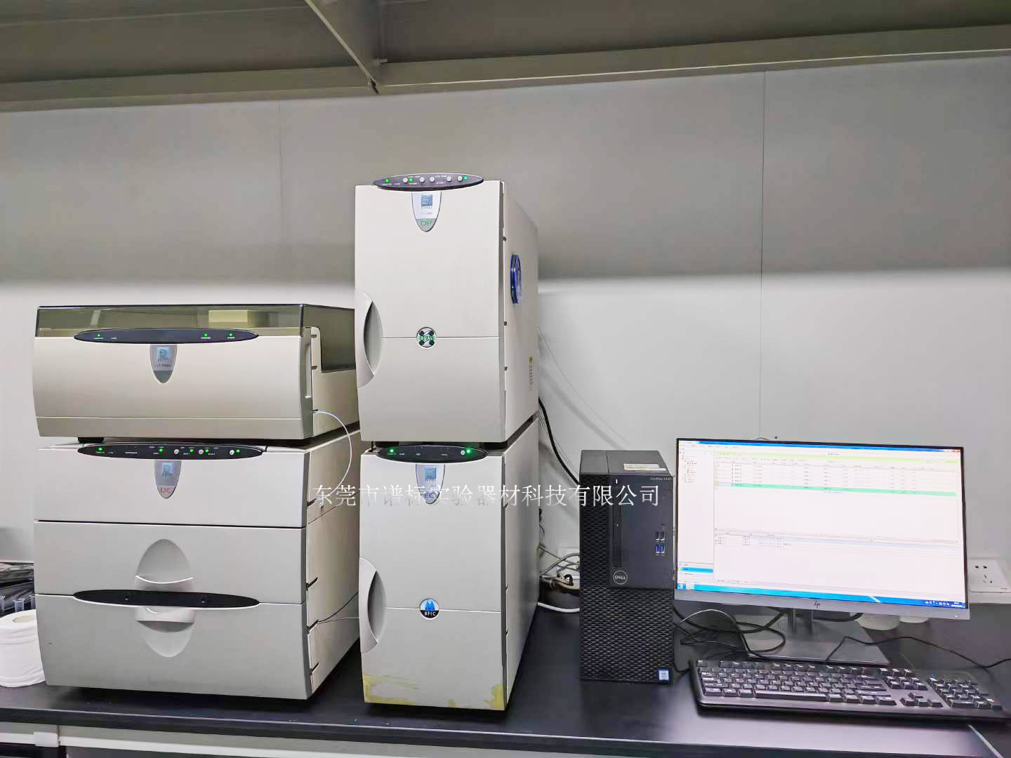 戴安離子色譜儀ICS3000，12月17日在廈門某大型檢測公司調試成功