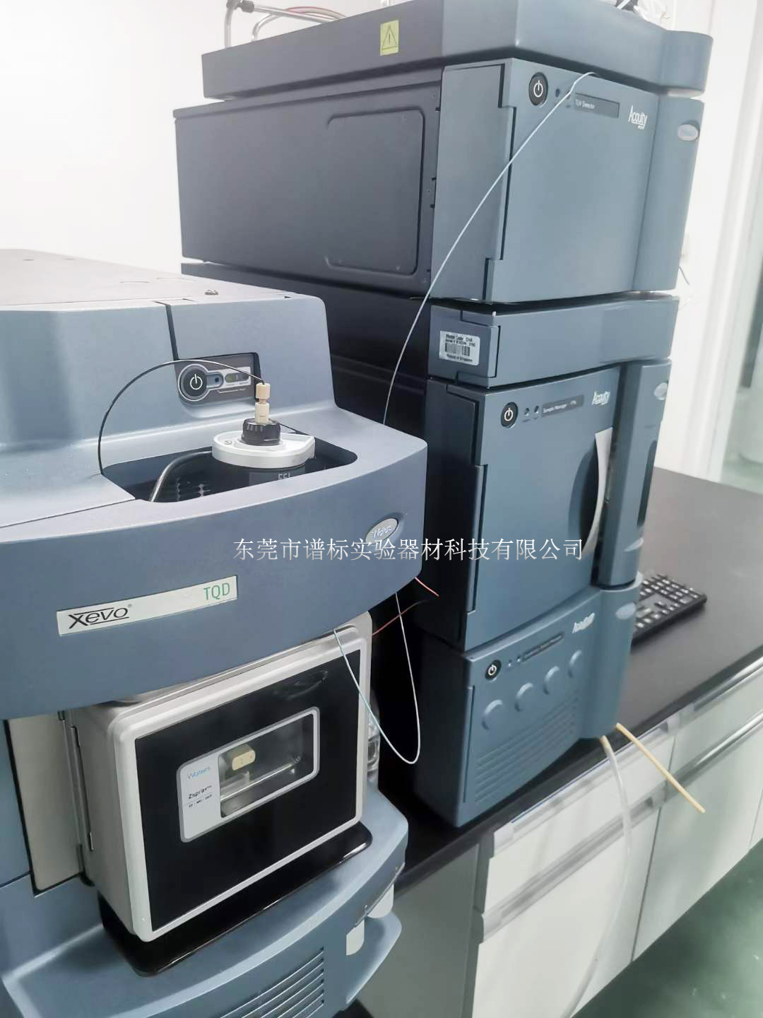串聯(lián)四極桿液質聯(lián)用儀LCMSMS waters ACQUITY? UPLC +Xevo TQD 安裝調試完畢